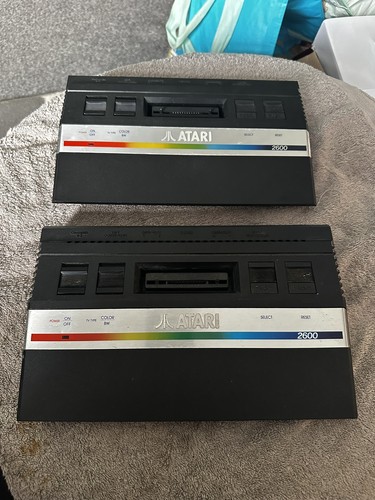 Atari 2600 console x2 - atari,