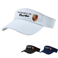 Porsche Logo Hollow Cap Tennis Hat Fishing Hat Golf Cap Duck Tongue Hat