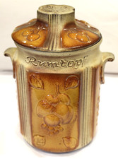 Vintage West German Pottery Rumtopf 828-31  Scheurich  Fruit Rum Jar 12"