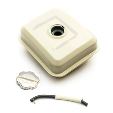 Non Genuine Fuel Petrol Tank + Cap White Fits Honda GX200 Engine Wacker Plate