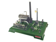 New Live Steam Wilesco D161 Stationary Steam Engine 2019 Green Model -UK Supplie