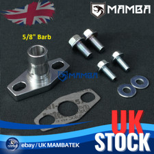 Turbocharger Oil Drain Return Flange Kit GT2860R GT2871R GT2876R Turbo 5/8" Barb