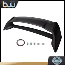 4× Trunk Wing Spoiler Unpainted Mugen Style RR For 2006-11 Honda Civic 4DR Sedan