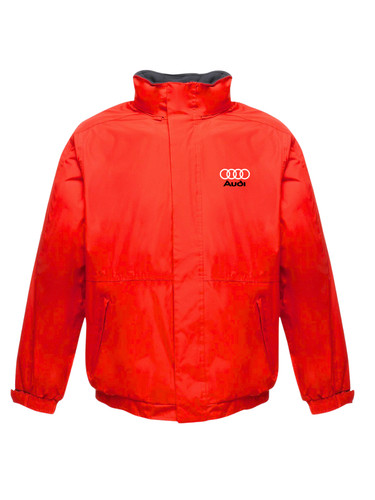 Audi jacket 3xl red - audi,