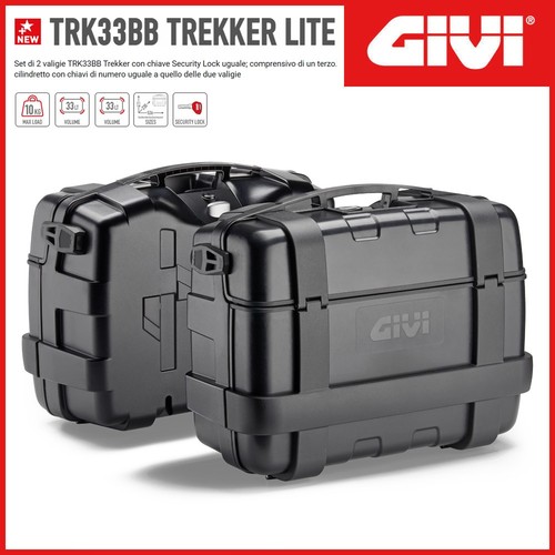Pair side cases givi - of,