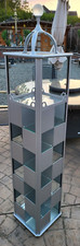 Designer Shop Display Cabinet Freestanding with Glass Shelves for Home or Shop