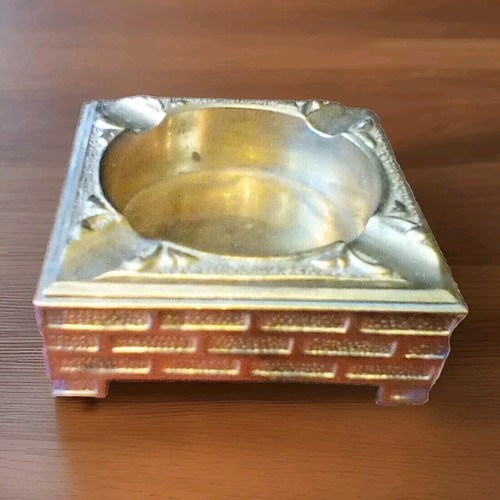 Vintage india brass brick - vintage,