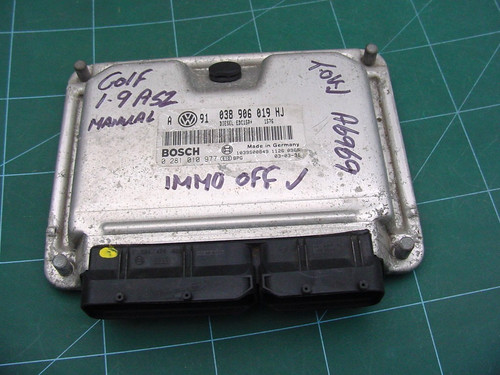 Immo off mk4 - vw, golf