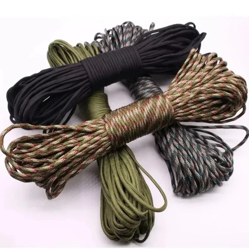 550lb paracord 4mm core - paracord, 7-core