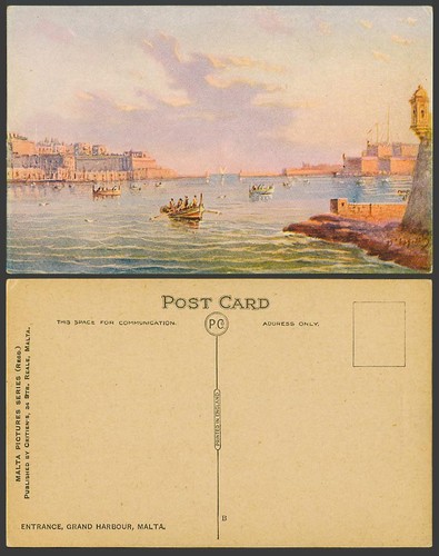 Malta artist signed old - malta,