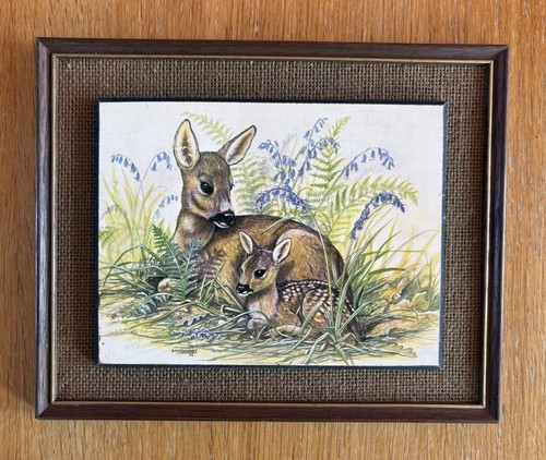 Vintage framed print a - print, of