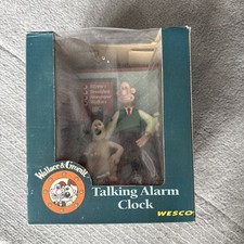 Wallace And Gromit Alarm Clock By Wesco Fully Working With Sounds