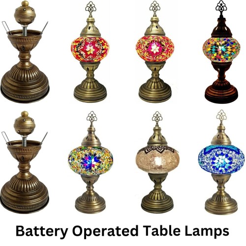Turkish battery table lamp - turkish,