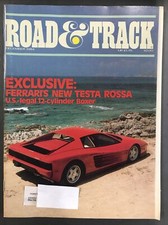ROAD & TRACK MAGAZINE-DECEMBER