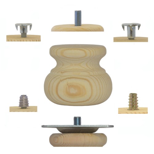 Wooden pine furniture bun - furniture,