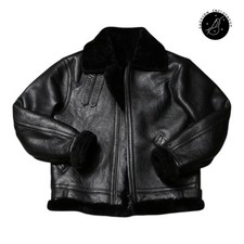 Mens Black RAF Aviator B3