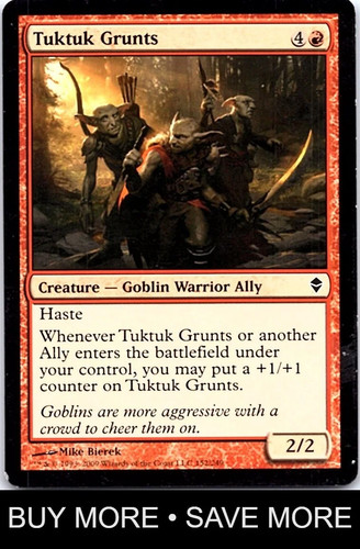 Tuktuk grunts zendikar mtg - lp,