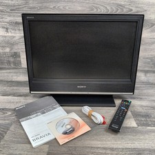 Sony Bravia 20” LCD Digital Colour TV Freeview TV + Original Remote KDL-20S3000