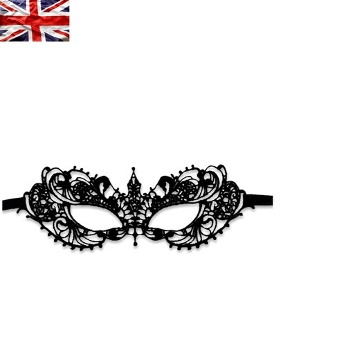 Elegant lace masquerade mask - lace,