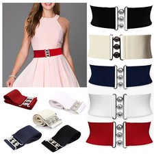 Elasticated Belt Wide Classic Ladies Vintage Retro 1950's Waist Cincher XS S M L