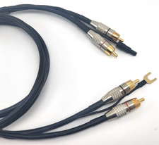 Technics SL BD22 cavo RCA completo di massa, ricambio phono gnd cable SJPB7M