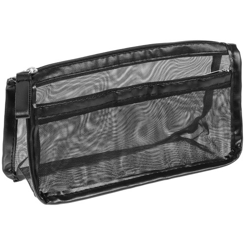 Mesh pen pouch pencil case - pen,