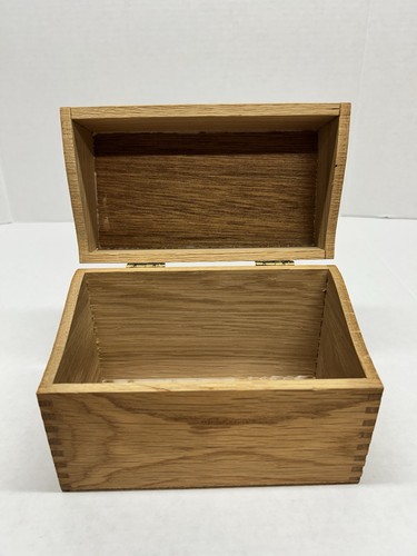 Oak dovetailed index - oak,