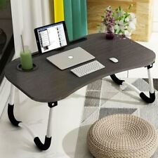 LAPTOP LAP TRAY LIGHT PORTABLE DESK NOTEBOOK BREAKFAST BED TRAY DESK TABLE UK