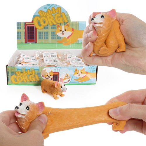 Stretchy corgi dog - corgi, toy