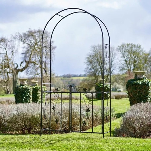 Garden arch metal archway with - garden,
