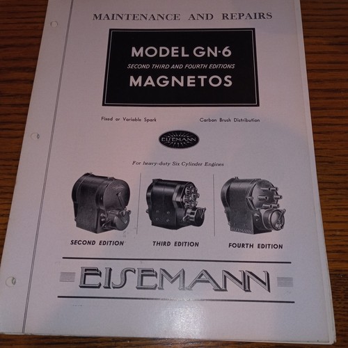 Vintage eisemann gn - vintage, gn-6