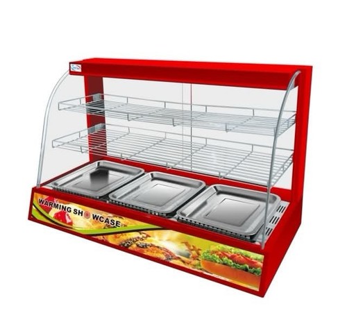 Hot food display - display,