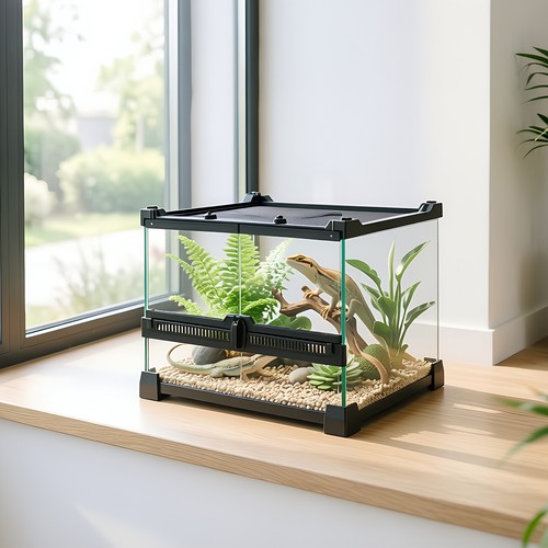 Tempered glass reptile - tempered,