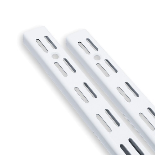 Adjustable twin slot shelving - slot,