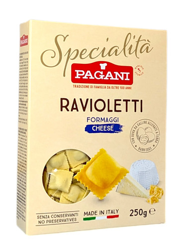 Pagani ravioletti formaggio - ravioletti,