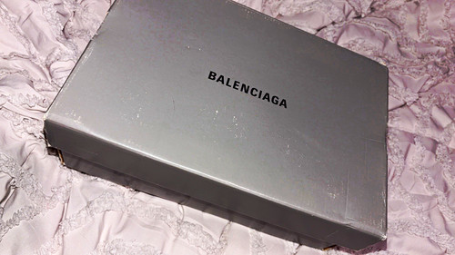Balenciaga white sock trainer - white,