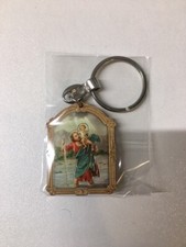 ST CHRISTOPHER KEY RING -