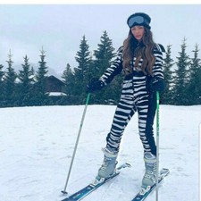 Topshop SNO Collection Animal Print Ski Suit All In One Size UK14 EUR42 US10