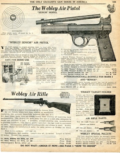 1931 print webley scott - webley, &