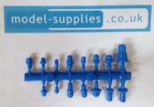 Set of 15 Reproduction Plastic Beacons for Restoring Model Cars Dinky Corgi etc