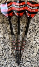 Rare Winmau Dennis Priestley 19G Tungsten darts