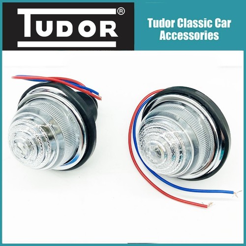 Pair clear tail - pair, lamps