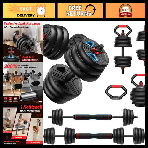 Adjustable dumbbell set - dumbbell,