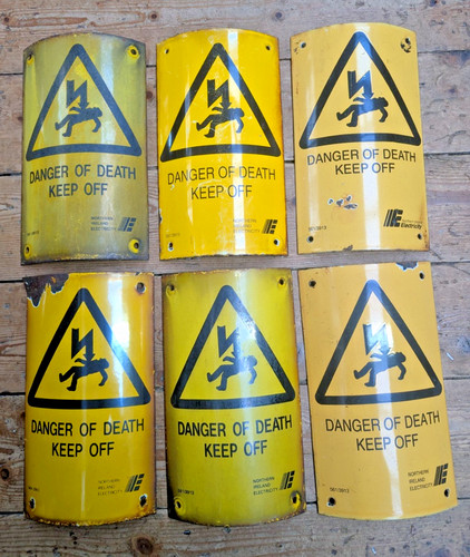 Irish enamel danger - , of