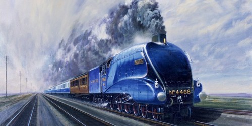 Mallard train 4468 classic - mallard,