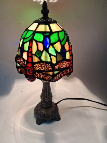 Vintage tiffany style lamp - vintage,