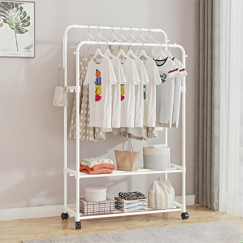 Mobile double clothes rail - mobile,