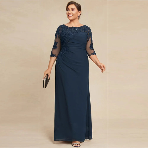 Navy boat neck - boat, size