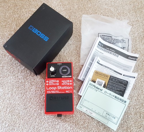 Boss loop station guitar - boss,
