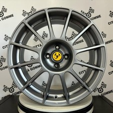 Dedicated Abarth 500 17" New Esseesse Anthracite Yellow Alloy Wheels